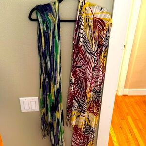 Two scarves from The Limited